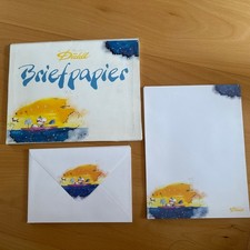 Diddl Briefpapier-Mappe - 7 x  Kuvert - 12 x Briefbogen - 90 er /Depesche - Set4
