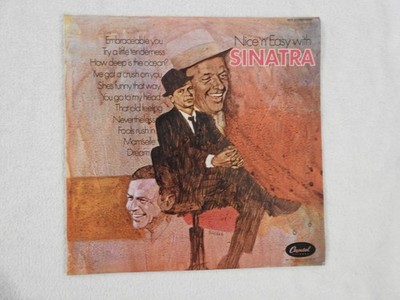 Frank Sinatra ''Nice 'N' Easy'' Pristine NEVER PLAYED 1972 UK Repress Vinyl!