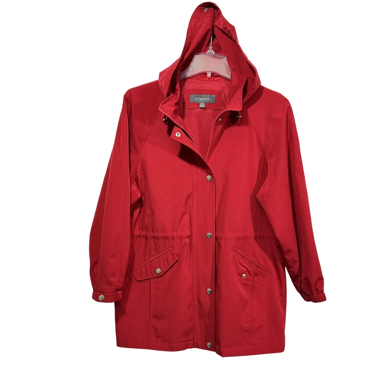 【オシャレ☆LIZ claiborne】赤　ジャケット　サイズL Liz Claiborne Red Coats, Jackets & Vests for Women for sale | eBay