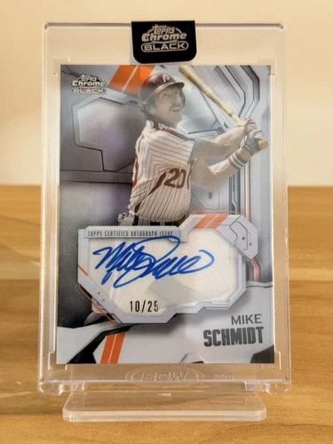 2026 Topps Chrome Black Mike Schmidt Ivory Autographs (RAW)