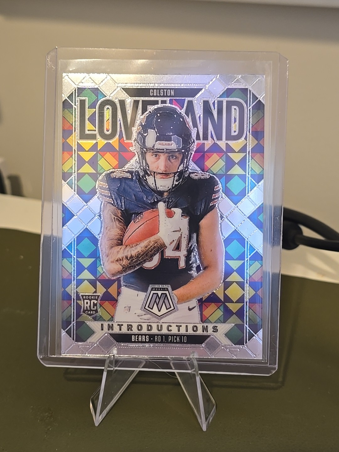 2025 Panini Mosaic Introductions Colston Loveland No.5