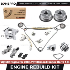 Engine Overhall Rebuild Timing Water/Oil Pump For 2005-2011 Nissan 4.0L V6 DOHC