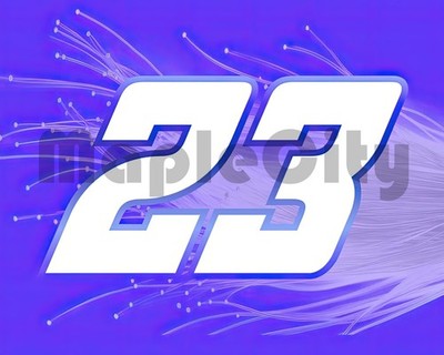 Bubba Wallace NASCAR 2026 Door Number Art 8