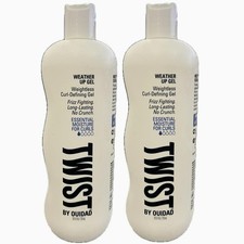 Twist By Quidad Weather Up Gel Weightless Curl Defining Gel, 10.5 FL OZ, 2 pack