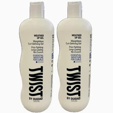 Twist By Quidad Weather Up Gel Weightless Curl Defining Gel, 10.5 FL OZ, 2 pack