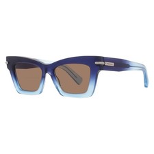 Ferragamo Brown Cat Eye Ladies Sunglasses SF2031S 415 52 SF2031S 415 52