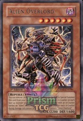 1. Auflage Alien Overlord Rare CRMS-DE038 Yugioh