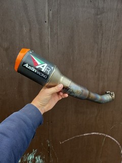 Austin Racing Titanium Race Can Ktm 125 390 Duke Rc