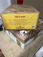 Junckers Flooring clips - box of 250 -Yellow Label 129.4mm- 2 holes