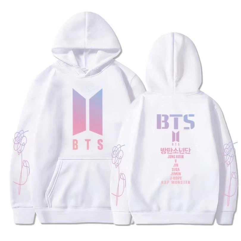 KPOP BTS LOVEYOURSELF Hoodies White, BTS Shirt Bts Merch Bangtan Gift Sweatshirt
Opens in a new wind