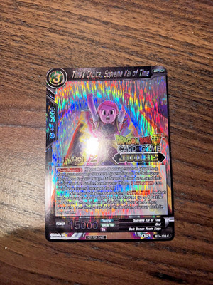 Dragon Ball Super Time's Choice, Supreme Kai of Time (Level 2) Judge Card