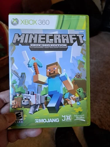 Minecraft Microsoft Xbox 360 Mojang 2013 ESRB 10+