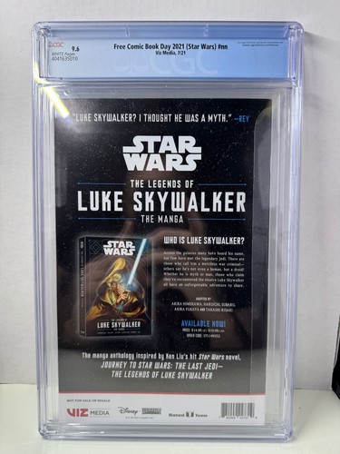 FCBD 2021 Star Wars: The High Republic - The Edge Of Balance #1 CGC 9.6 Marvel - Bild 2 von 3