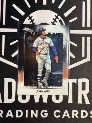 その他 JUAN SOTO 2025 Topps Chrome Update Night Terrors Juan Soto #NT-8 Mets | eBay