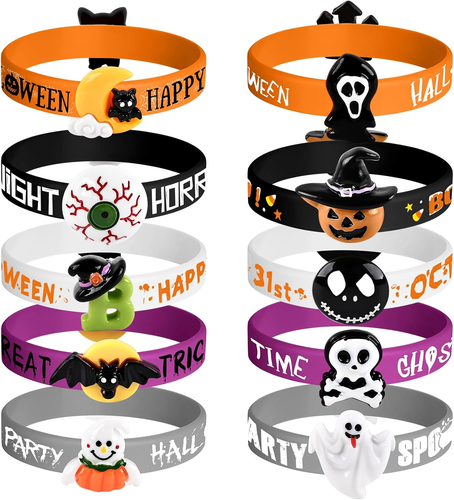 Lot De 6 Bracelets Silicone Blancs Unis – Parfaits Pour Événements Et Cadeaux !
