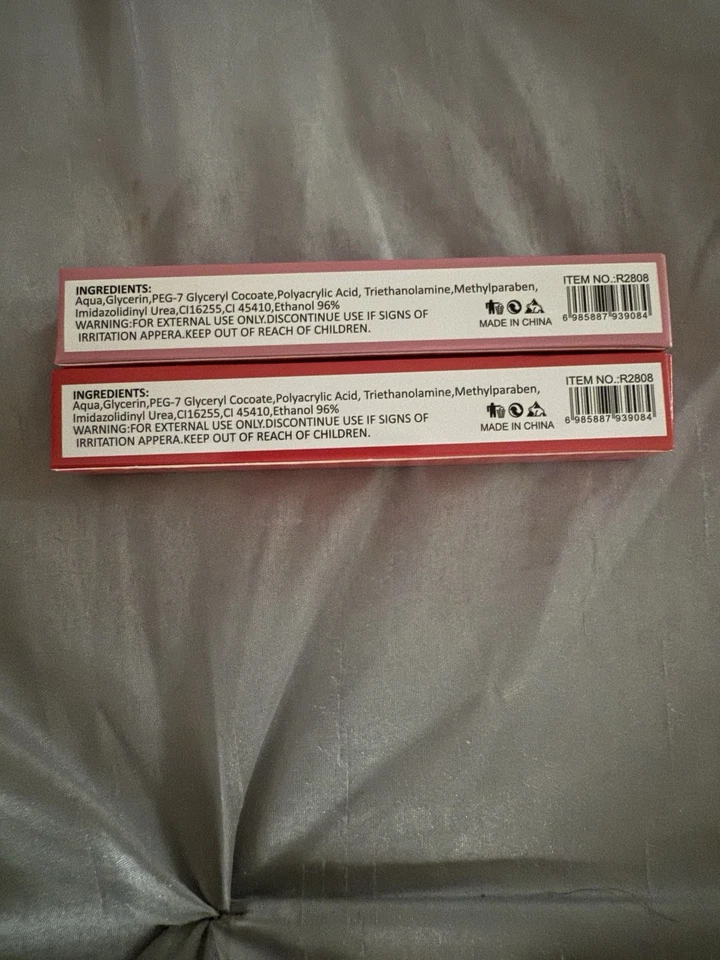 Romántico Tinte Labial Péptido Lluvia Set de 2 Tonos 3 y 4 Nuevo En Caja Envío Gratis Foto 3 de 4