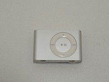 Apple Ipod Shuffle Silver Model A1204 - Works Good, Shows Wear