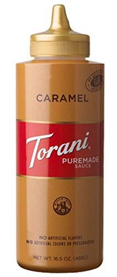 Torani Puremade Caramel Sauce, 16.5 Ounces