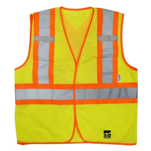 VIKING OPEN ROAD BTE SAFETY VEST HI-VIS 2XL/3XL BRAND NEW U6110G - product listing photo