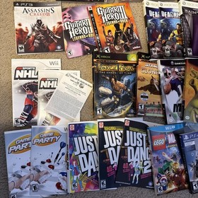 Video Game Cases & Artwork Lot - PlayStation, Xbox, WII, GameCube 80+ READ