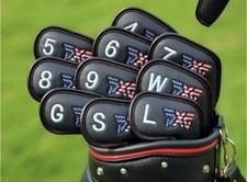  MAGNETIC PXG Iron Head Cover 10Pcs 4-W, G, S, L USA Stars  Stripes 