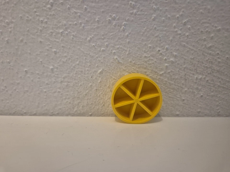 Trivial Pursuit Genus Edition Ersatzteile: Wissensspeicher Gelb - Bild 1 von 1