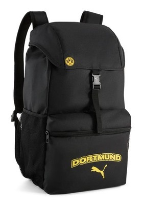 PUMA BVB Culture Backpack Rucksack Rucksack Puma Black - Faster Yellow schwarz