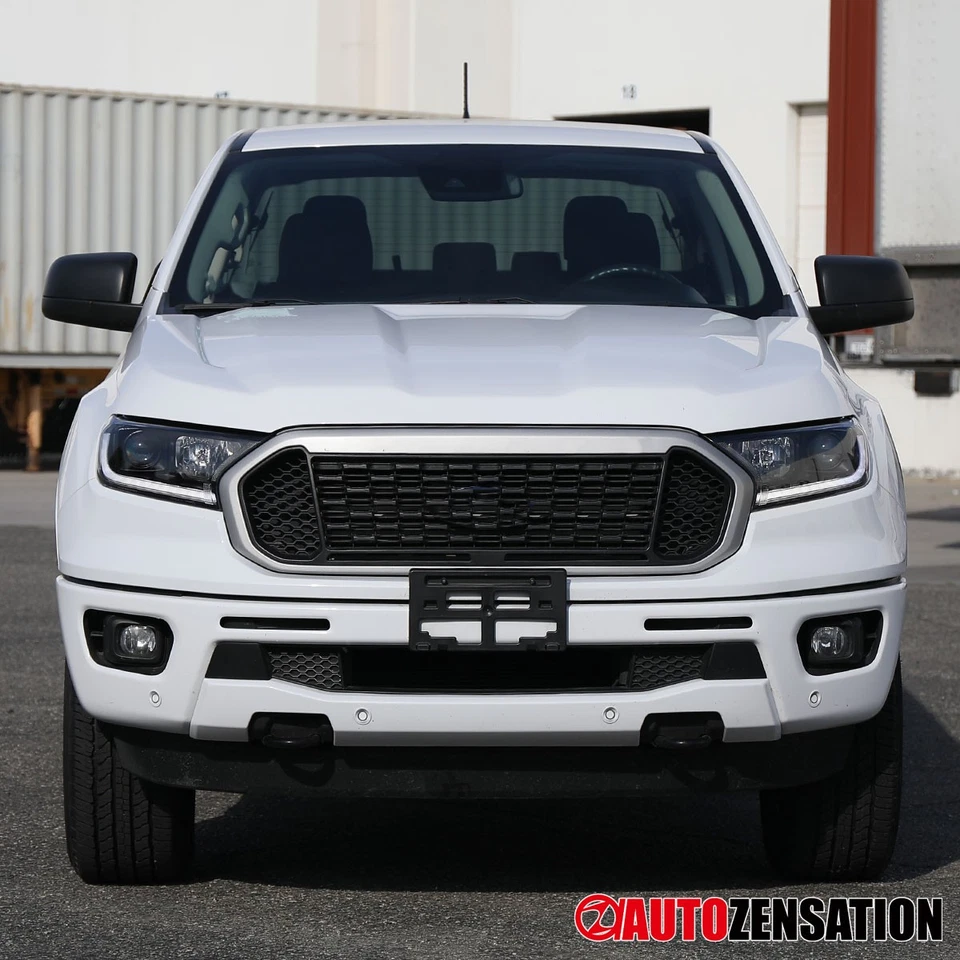 Fit 2019-2023 Ford Ranger XLT Black Projector Headlights LED Sequential Signal — 第 3/4 张图片