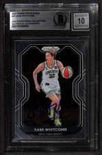Sami Whitcomb Signed 2021 Panini Prizm WNBA Card Beckett 10 Auto