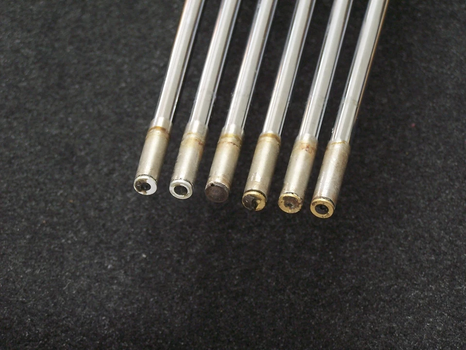 (5-PW) set of True Temper DYNAMIC GOLD X-100 (X) 0.355 taper-tip iron shafts - Image 2 of 2
