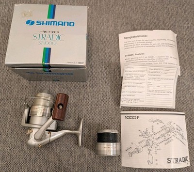 Shimano Stradic Aero ST1000F With Box, Spare Spool, and Papers