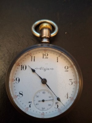 1904 Elgin Wheeler Grade: 148 18s 17 Jewel Fine Silver