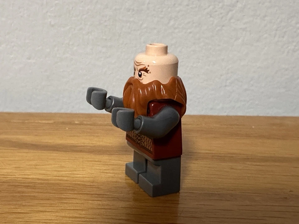 LEGO Dain Ironfoot Dwarf Minifigure LOTR The Hobbit - lor107 79017 - Image 4 of 4
