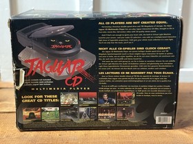 Atari Jaguar CD Console EMPTY BOX ONLY No Console RARE