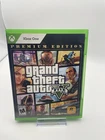 Grand Theft Auto V GTA5 Premium Edition Xbox One Complete w/Manual +Map & Tested
