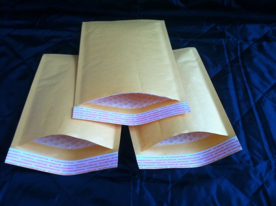 AirnDefense Kraft Bubble Mailers - #0 6.5x10 Inch Padded Envelopes (250 Pack)