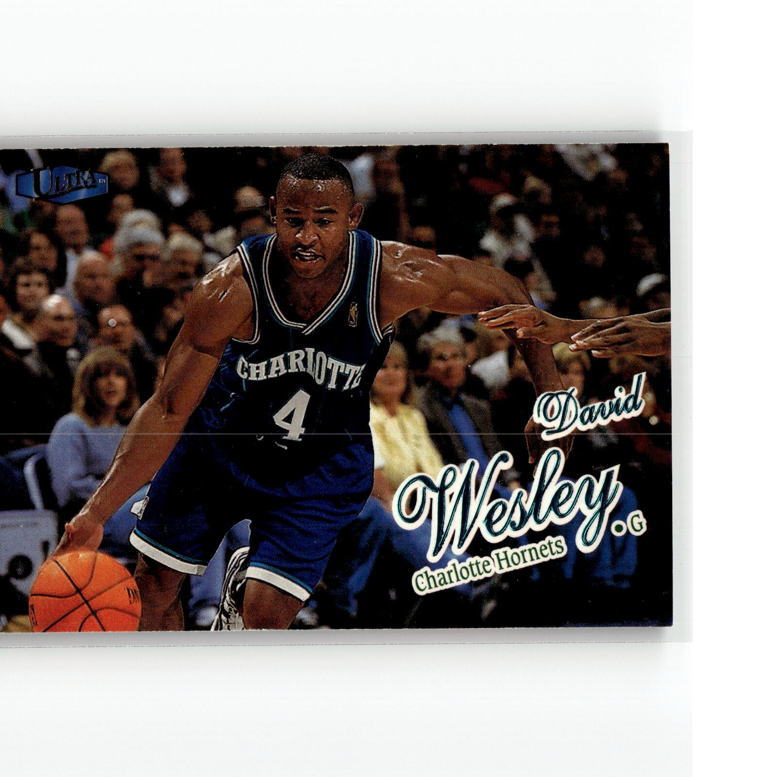 1997-98 Fleer Ultra David Wesley #164 Charlotte Hornets