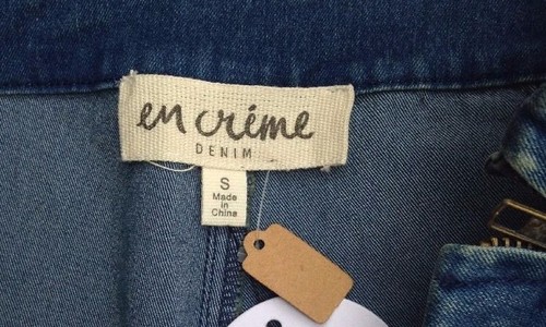 Juniors Womens Denim Slim Fit Flared Leg Blue Jeans Leggings SMALL - Picture 4 of 12