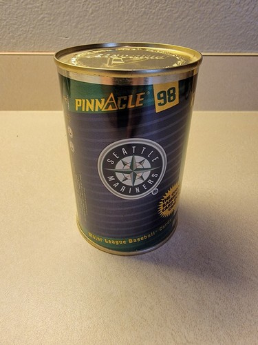 KEN GRIFFEY JR 1998 PINNACLE INSIDE UNOPENED CAN PACK GOLD & REGULAR TOUGH ! HOF - Picture 2 of 4