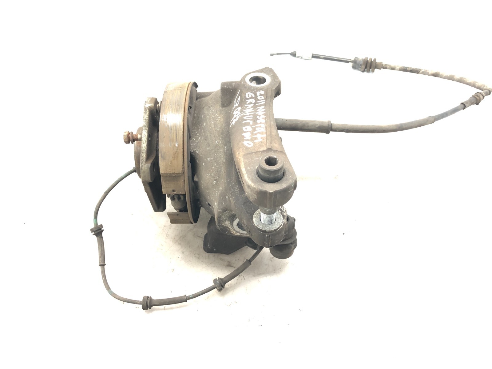 2011-2019 MASERATI GRANTURISMO S M145 LEFT DRIVER REAR SPINDLE KNUCKLE HUB OEM
