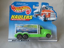 Hot Wheels Haulers High Octane Racing Fuel Transport Truck 1998