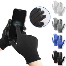 Summer Sun Protection Breathable Cycling Unisex Non-Slip Touch Screen Ice Gloves