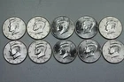 2005 2006 2007 2008 2009  P D Kennedy Half Dollar Uncirc Mint Roll Set 2005-2009