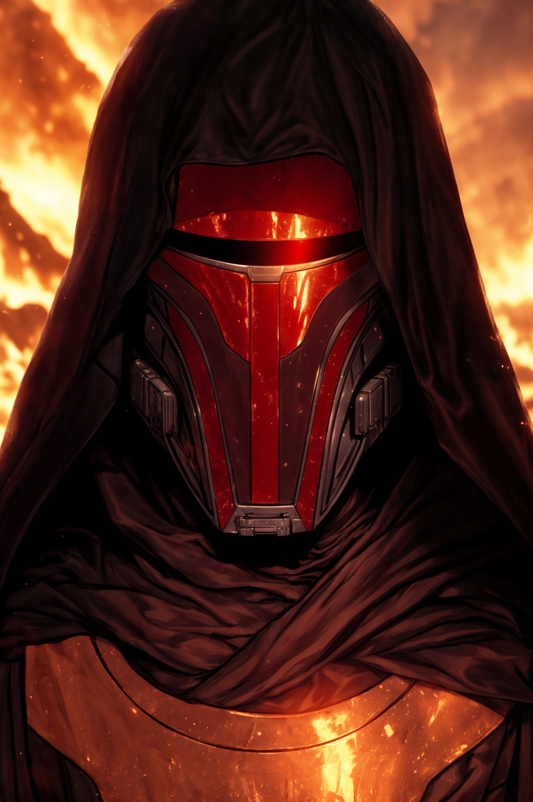 DARTH REVAN Fine Art Print 13x19 Limited 1/30 Star Wars Knights Old Republic