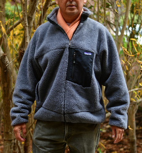 Retro Patagonia Fleece Coat Jacket 