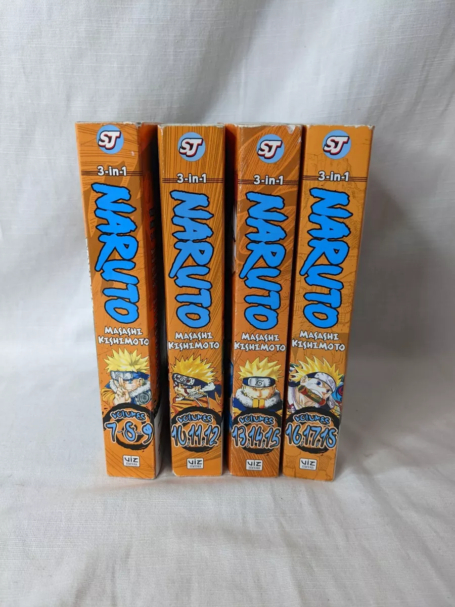 Naruto (3-in-1 Edition), Volume 2: Includes Vols. 4, 5 & 6 by Masashi  Kishimoto, Paperback