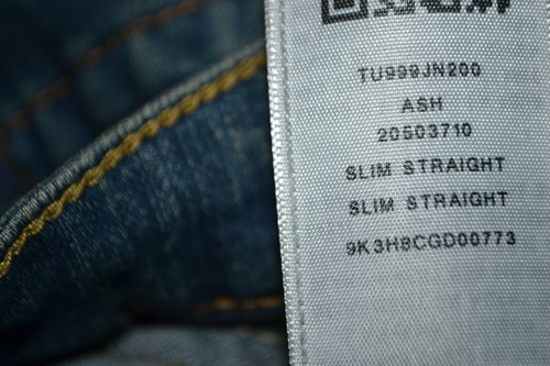 True Religion Boys Slim Straight Pocket Flaps Blue Denim Jeans Sz 12 - Picture 11 of 12