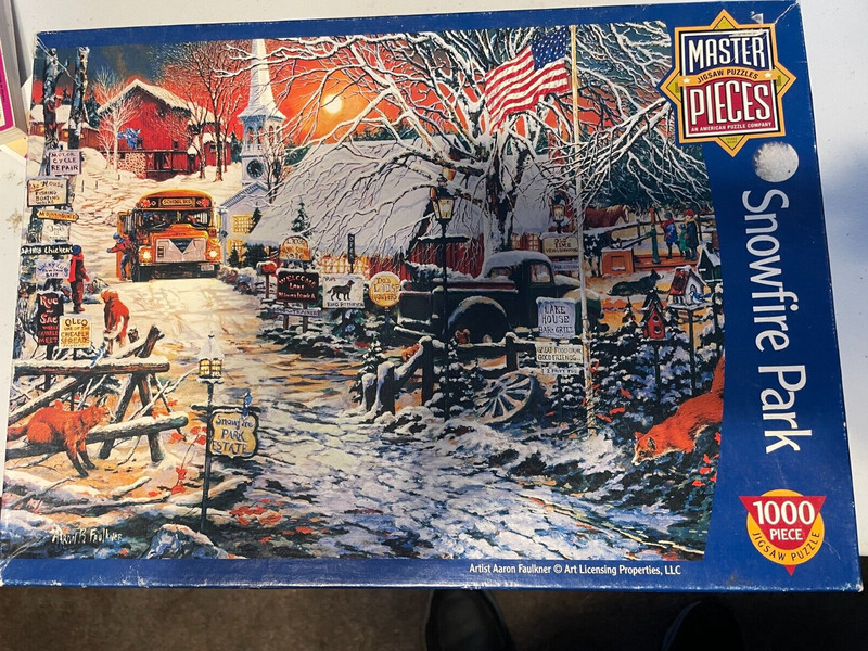 1000 piece Master Pieces Jigsaw Puzzle