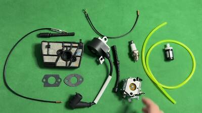 Jrl Carburatore Stihl 028 Kit Linea Carburante/carburatore Per Motoseghe Stihl 028 Serie - Compatibile Con Walbro HU-40D/WT-16B, Include Filtro Aria - Foto 9