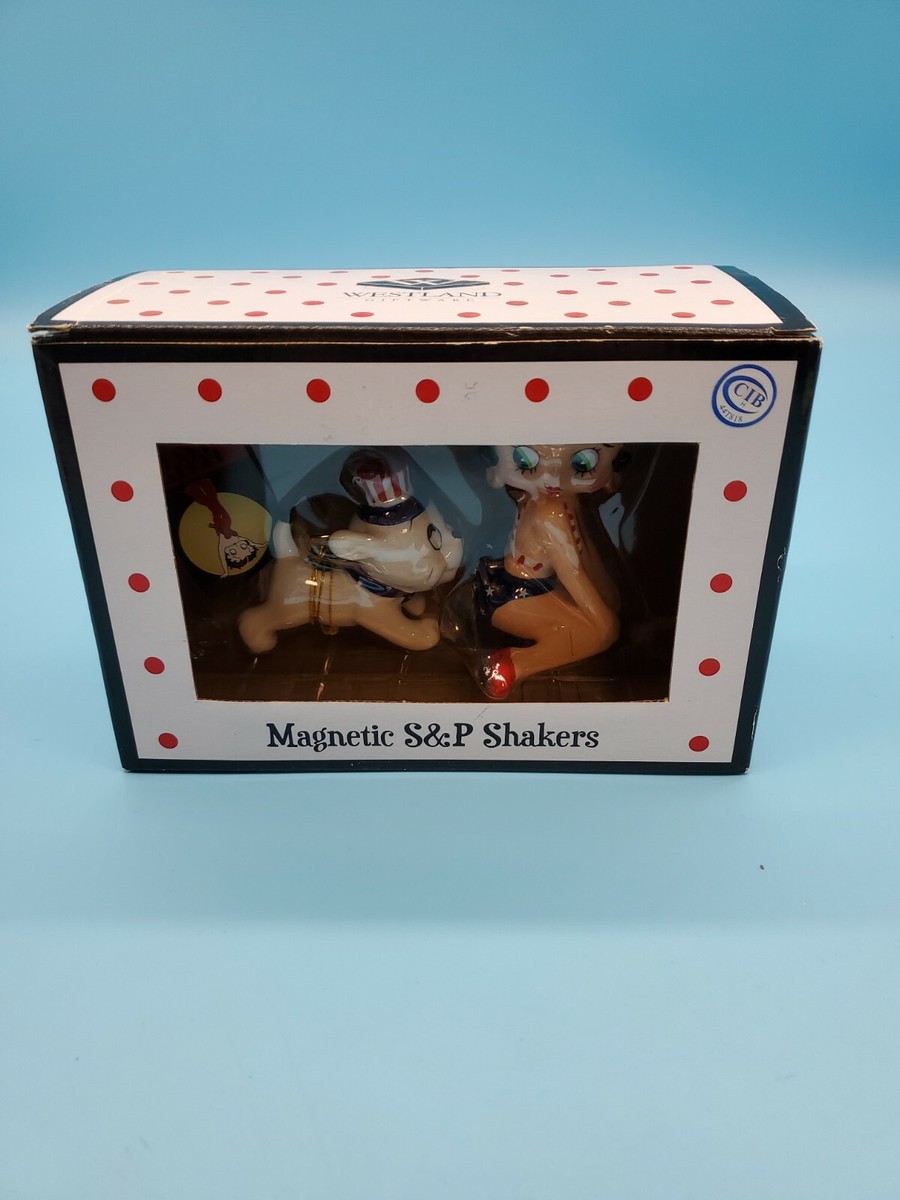 アメコミ Betty Boop S&P Shakers Betty Boop Betty & pudgy #20112 2009 S&P Shakers magnetic